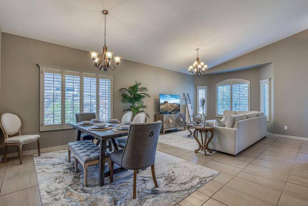 Three-Bedroom House interior